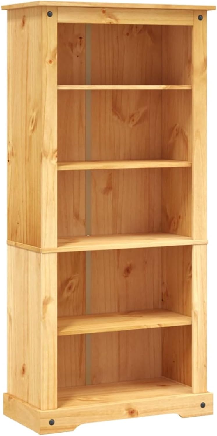 5-Tier Brown Bookcase B5786