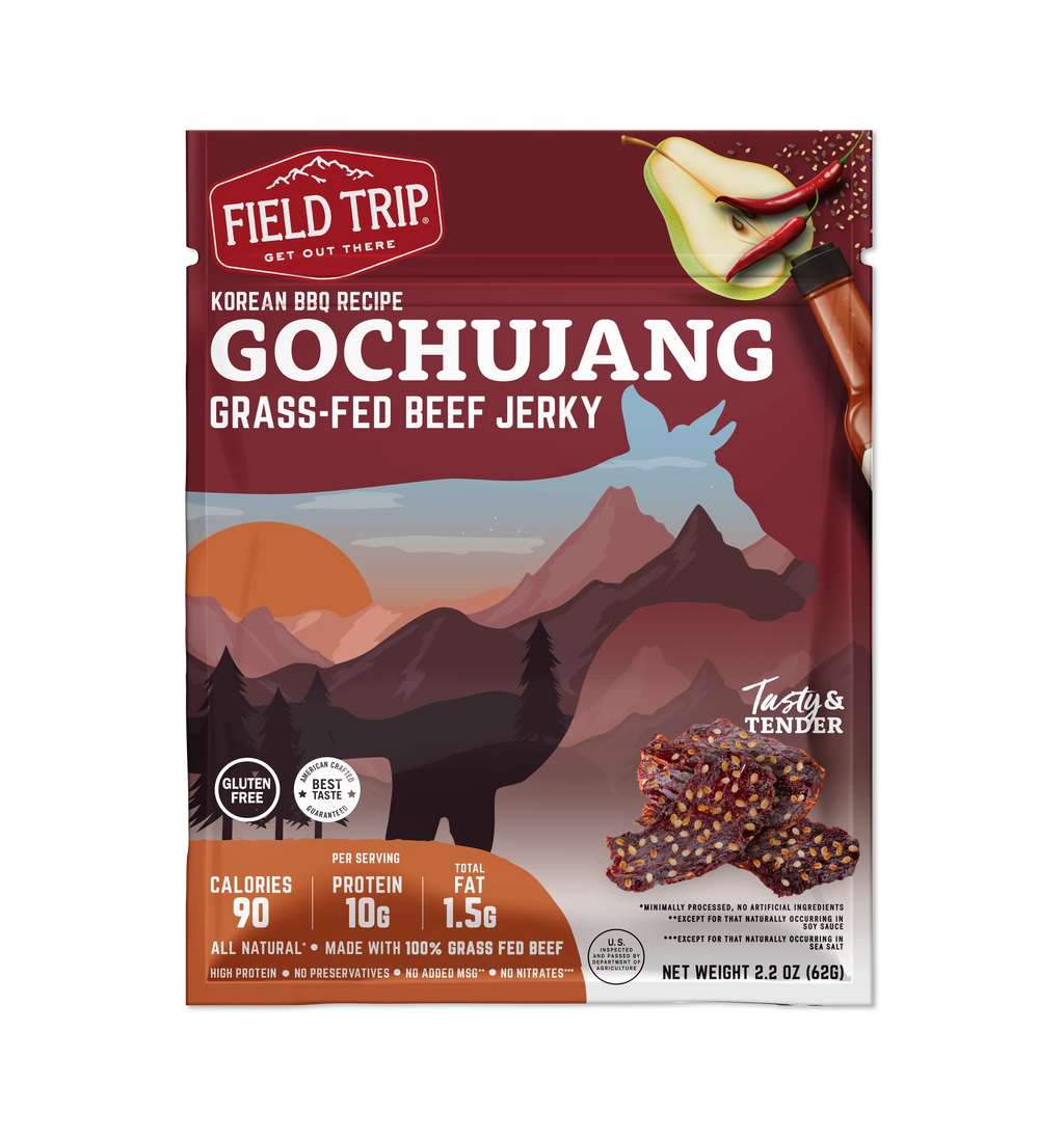 Beef Jerky Gochujang Korea Style BBQ 2.2oz 4pk B4158