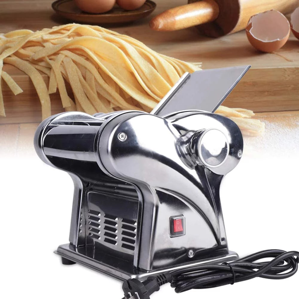 Commercial Electric Pasta Machine 6 Speed Adjustable Thickness Setting M6828