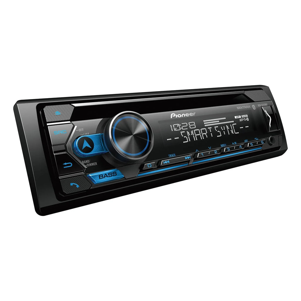 Single-DIN CD Car Stereo with LCD W432