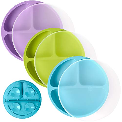100% Silicone Suction Plates 3 Pack S34515
