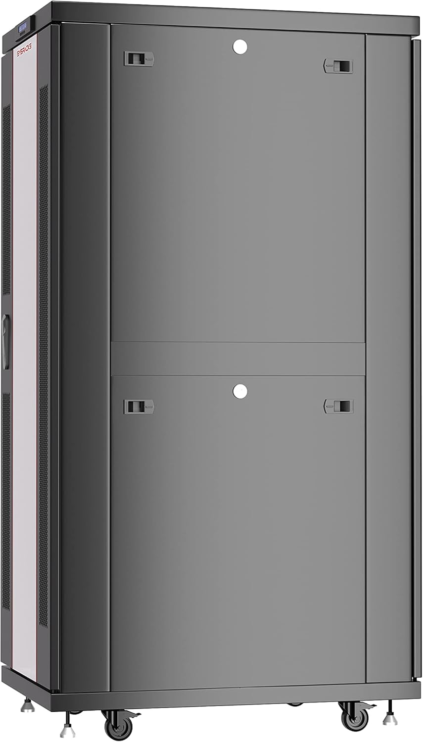 42U Server Rack 39 inch Deep Network Enclosure on Wheels B3348