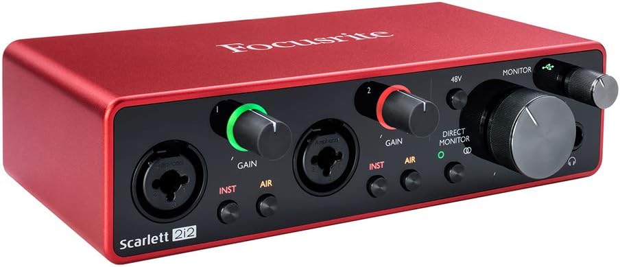 USB Audio Interface with Pop Filter & XLR-XLR Cable Bundle K87348