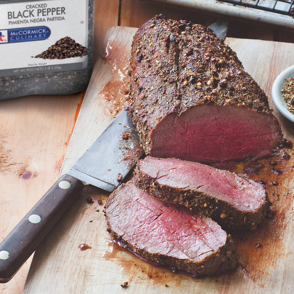 Cracked Black Pepper, 5 Lb Bulk Coarse Black Pepper A8495