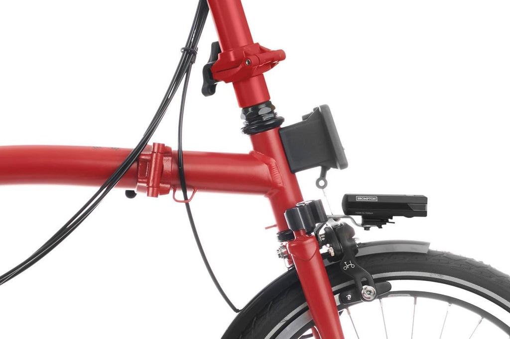 C Line 3 Speed Folding Bike with Battery Lighting (House Red) M589077