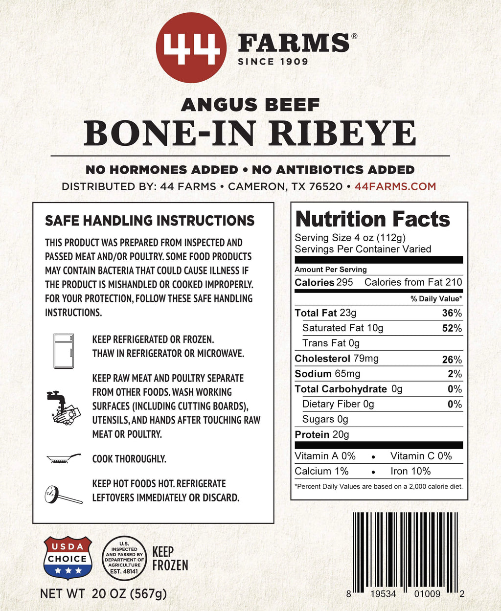 4 Steaks Bone-In Pack C4562
