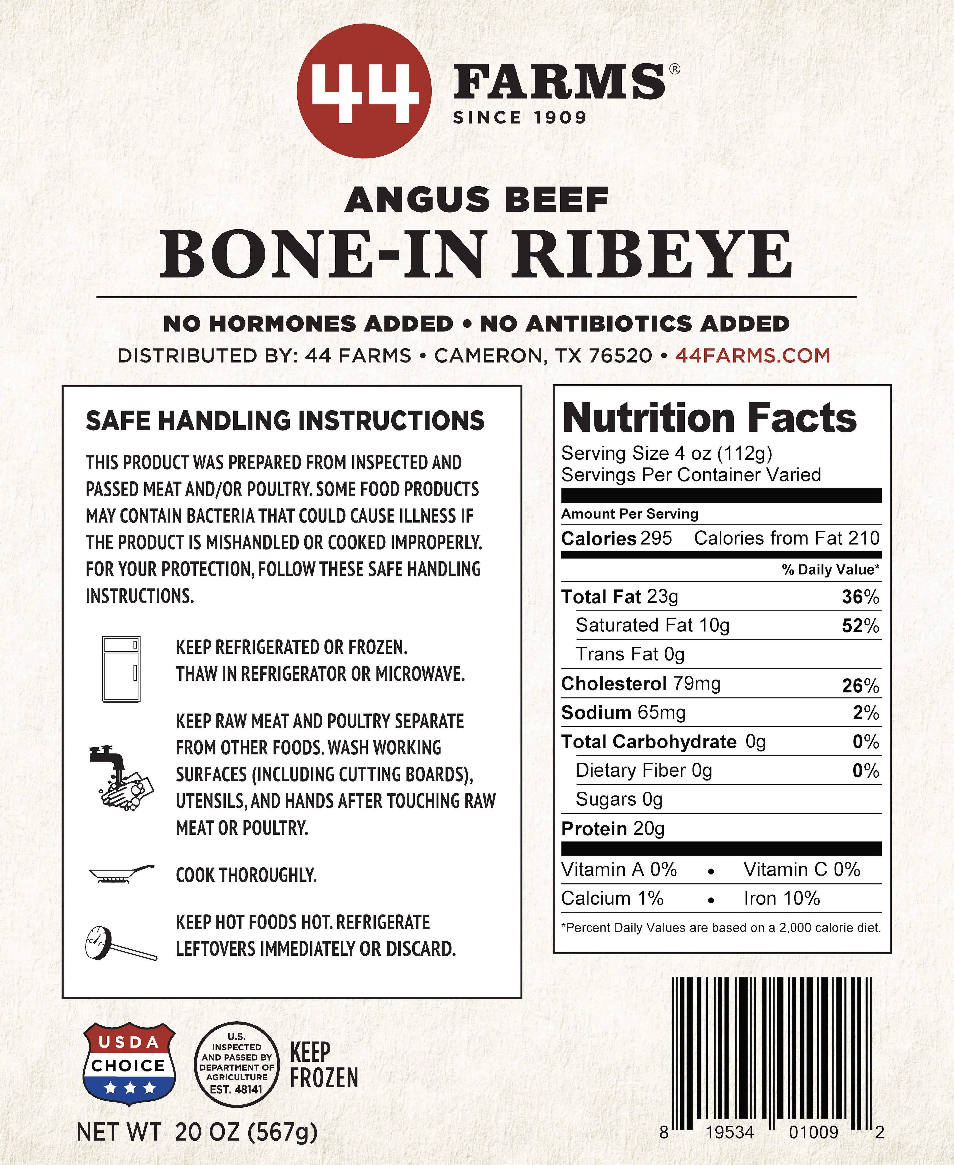 4 Steaks Bone-In Pack C4562