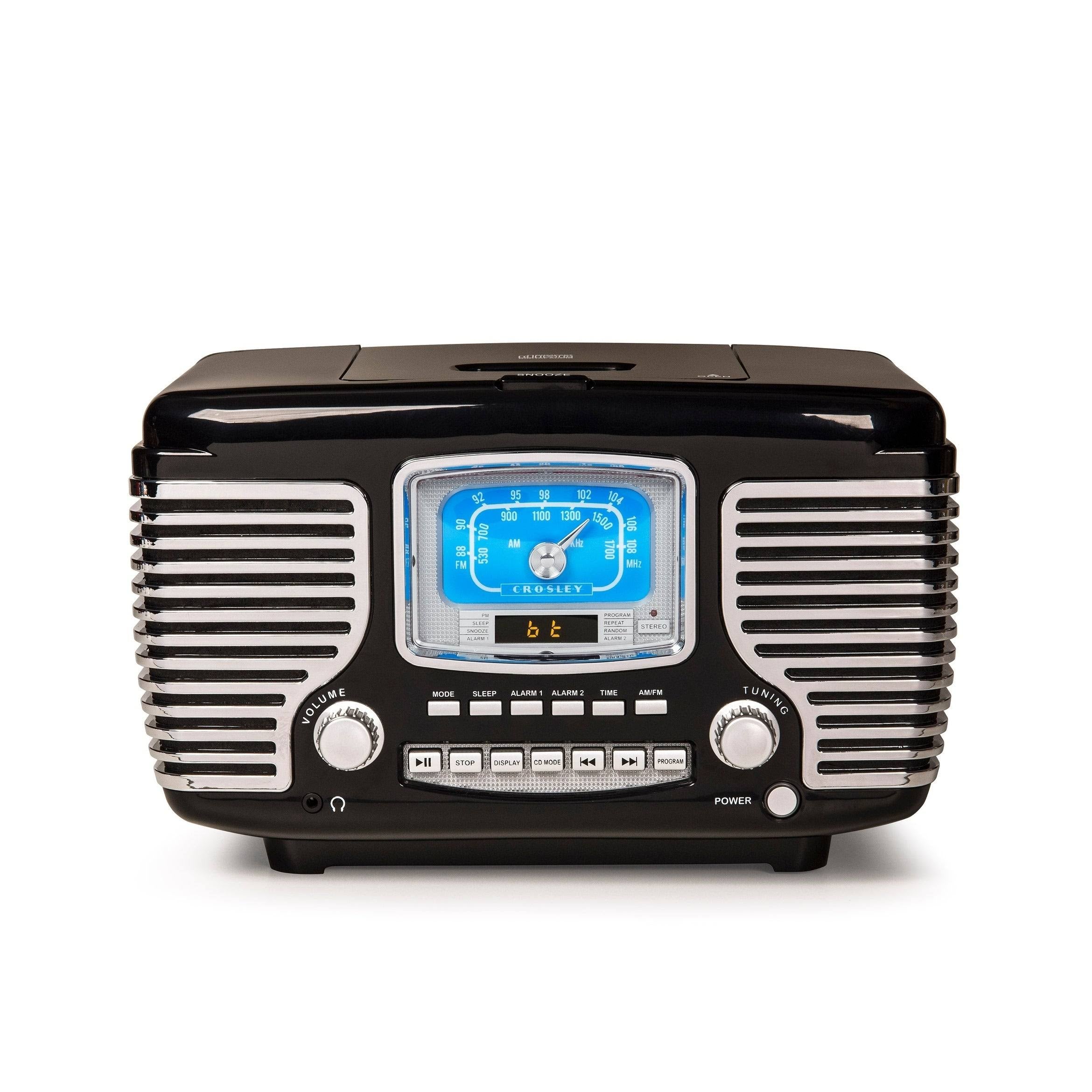 Black Radio CD Player W8909