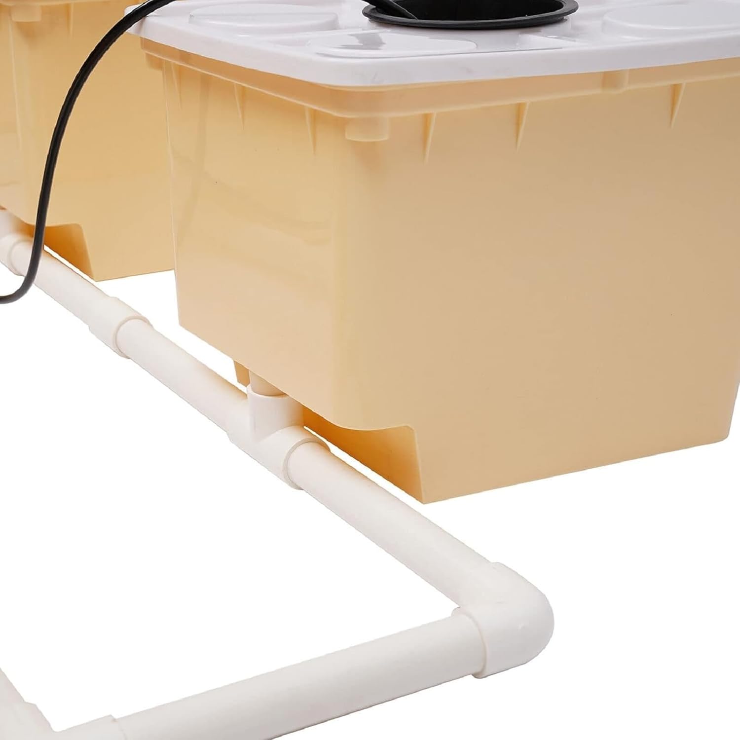 2.91 Gallon Deep Water Culture Hydroponic System with 5 Sites Dutch Buckets F9477