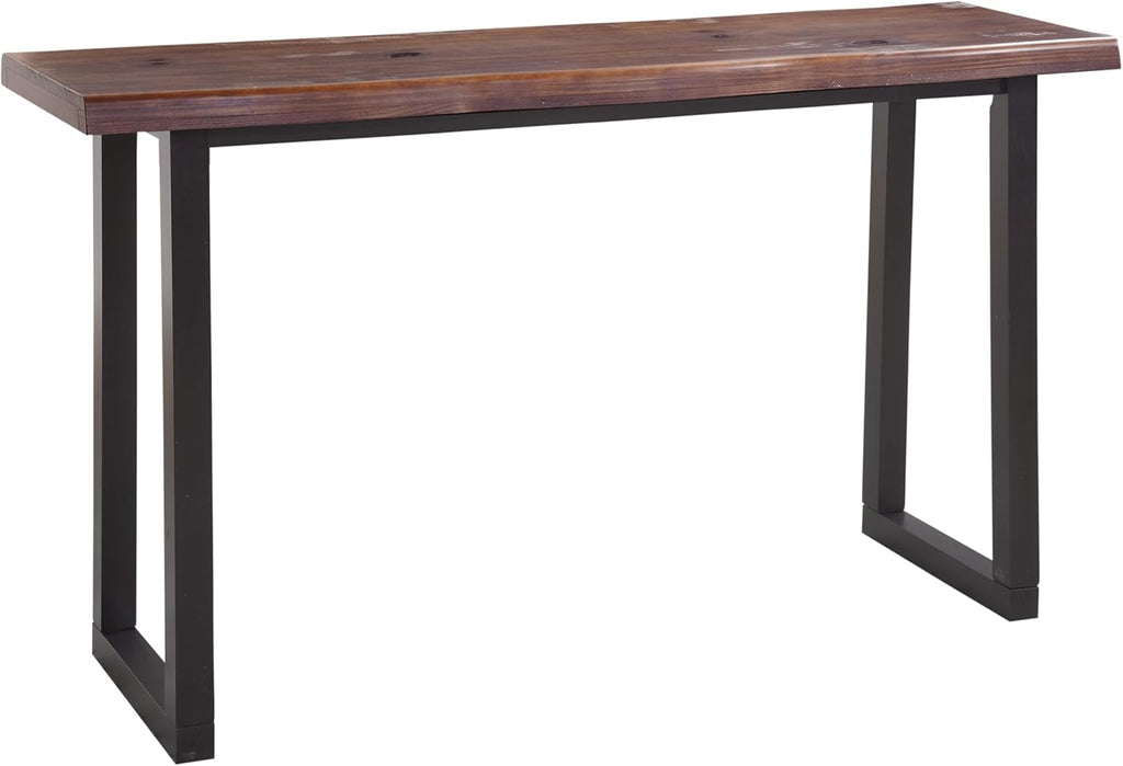 Brown Live Edge Bar Table F62724