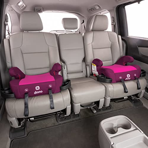 Black Pack of 2 Backless Booster Car Seat P215
