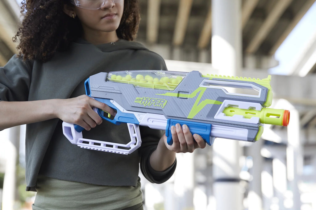 40 Nerf Hyper Rounds Pump-Action Blaster B29206