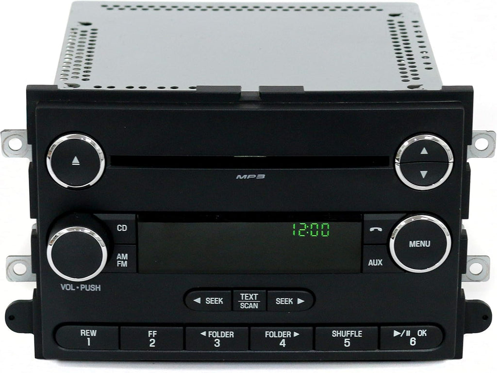 Factory Radio AM FM Single Disc CD MP3 Player Compatible with 2015 2016 2017 Ford Expedition Q7436
