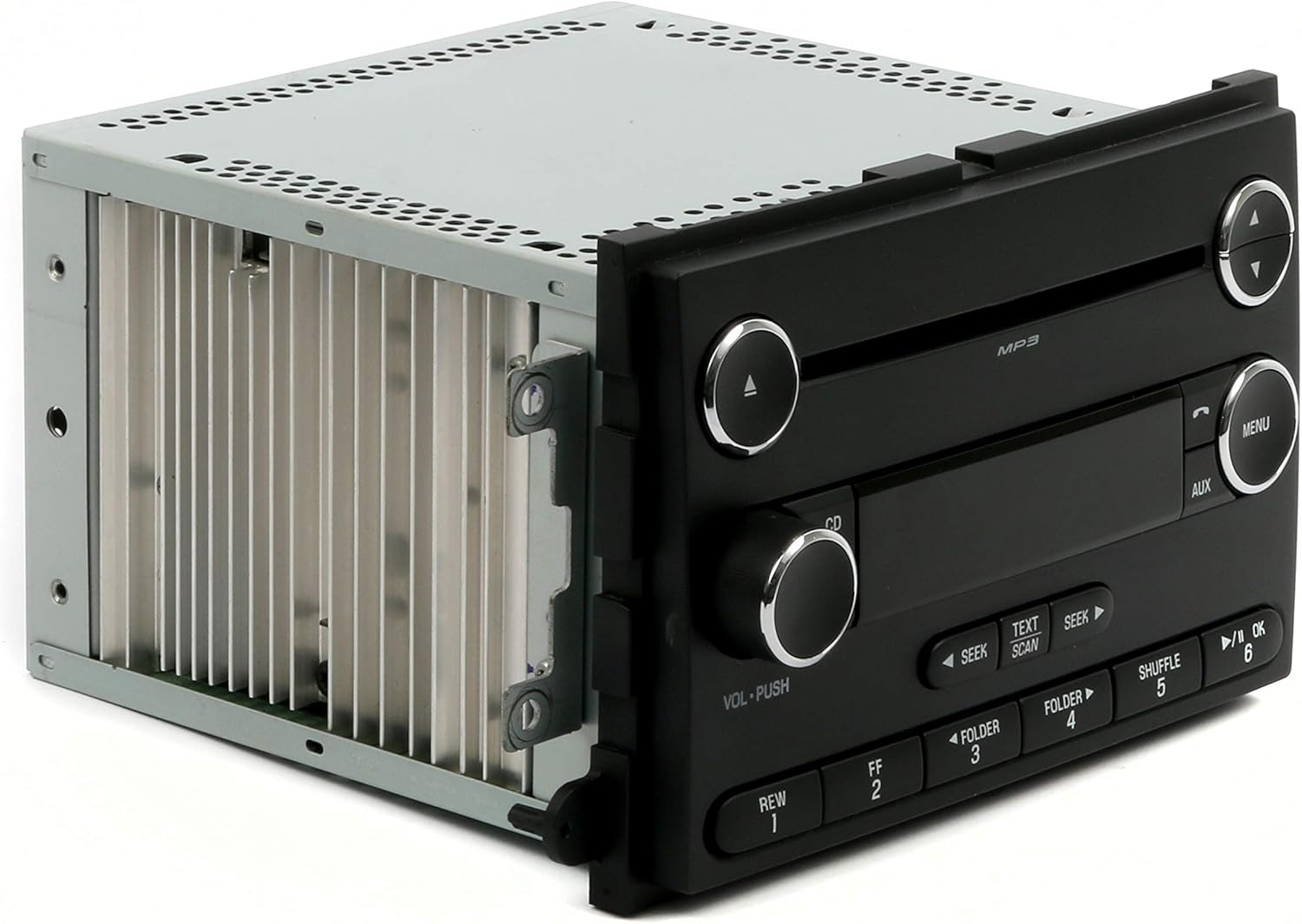 Factory Radio AM FM Single Disc CD MP3 Player Compatible with 2015 2016 2017 Ford Expedition Q7436