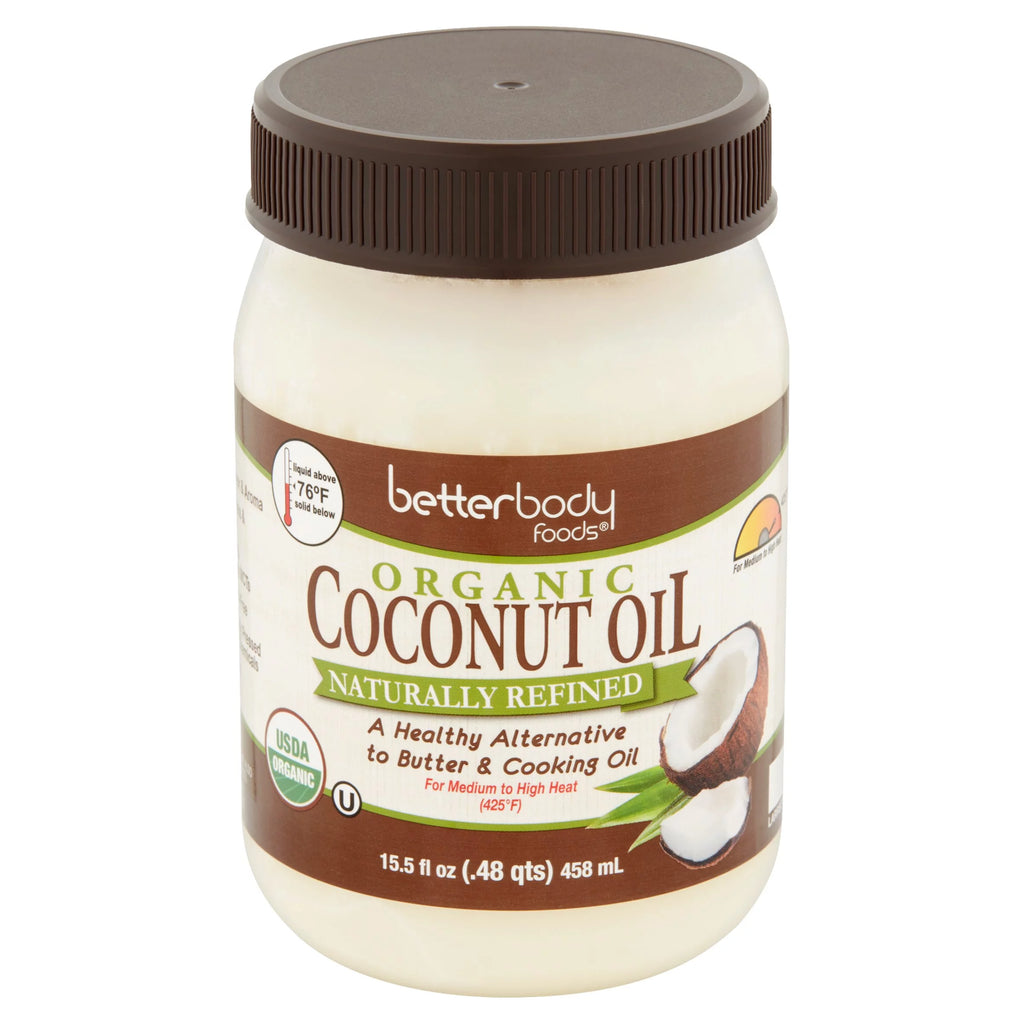 Organic Naturally Refined Coconut Oil, 15.5 fl oz, 6 pack Y16701