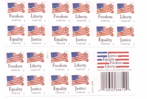 Booklet of 20 Stamps S42238