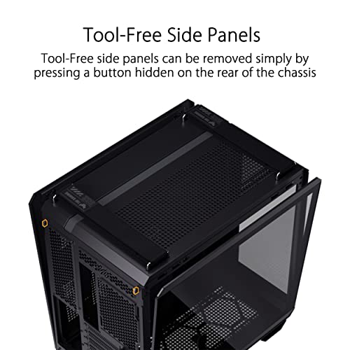 Black Mid ATX Gaming PC Case O811