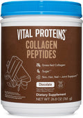 Chocolate Collagen Powder Supplement Type I III Hydrolyzed Collagen 27g per Serving 26.8 oz Canister Pack of 2 I879806