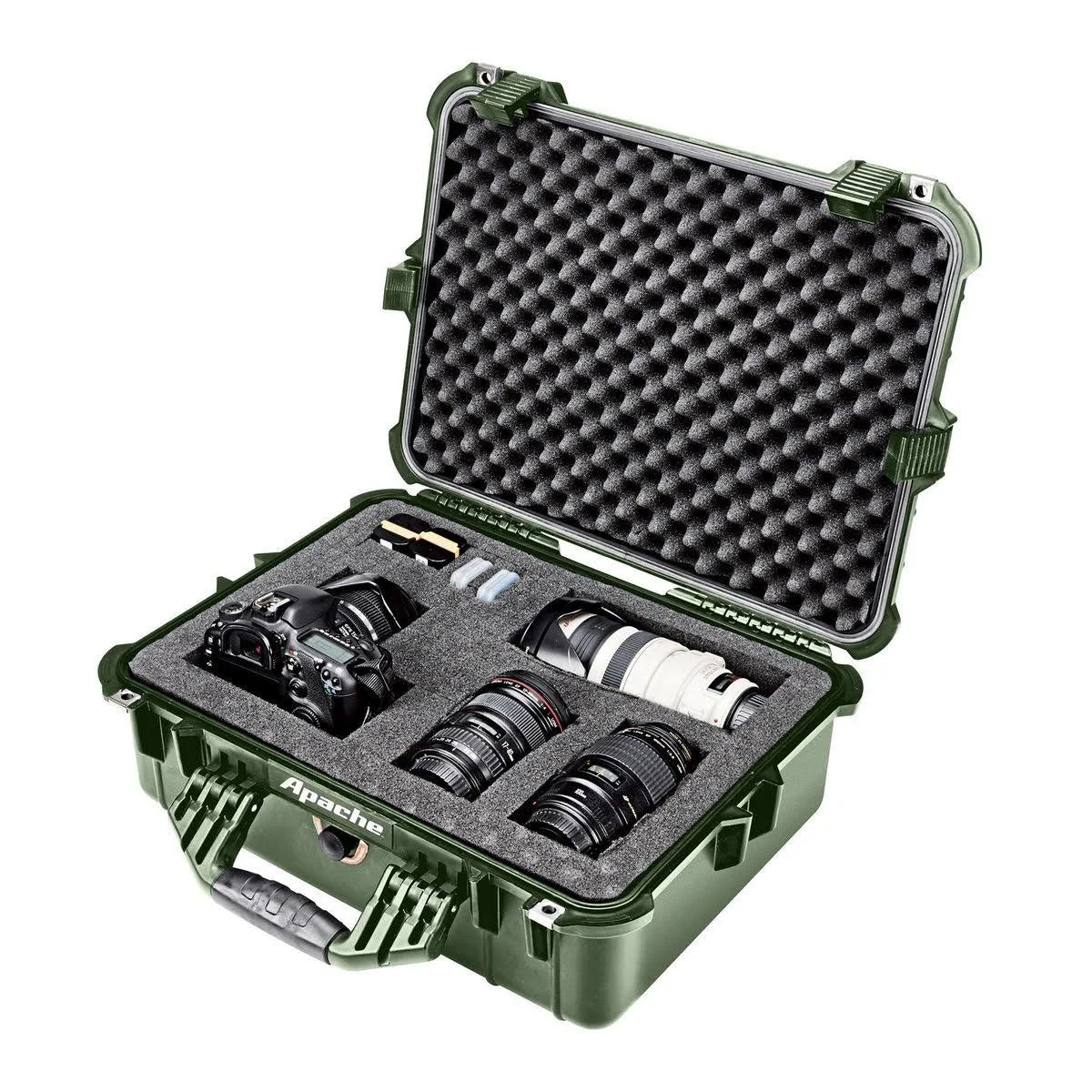 Weatherproof Protective Case, X-Large, Green E454