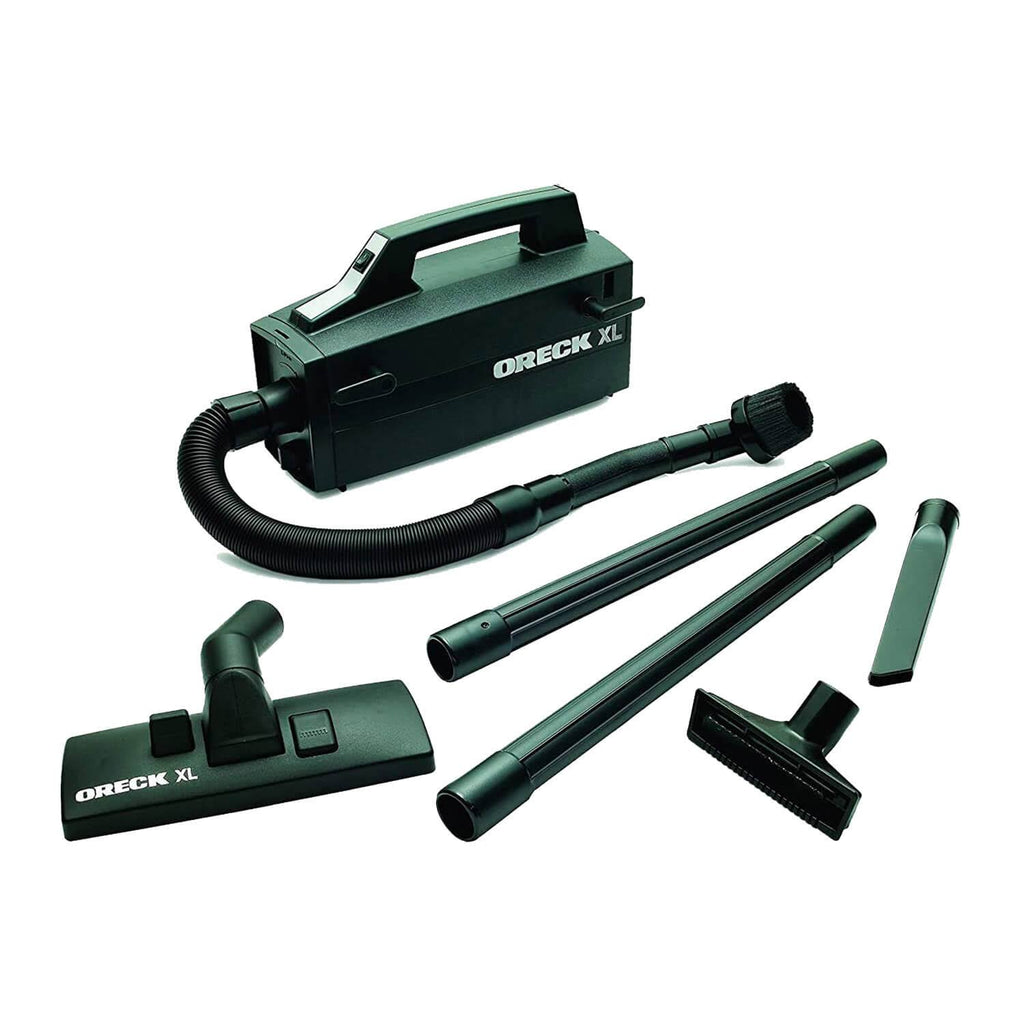 Compact Canister Vacuum Cleaner Black Q339211