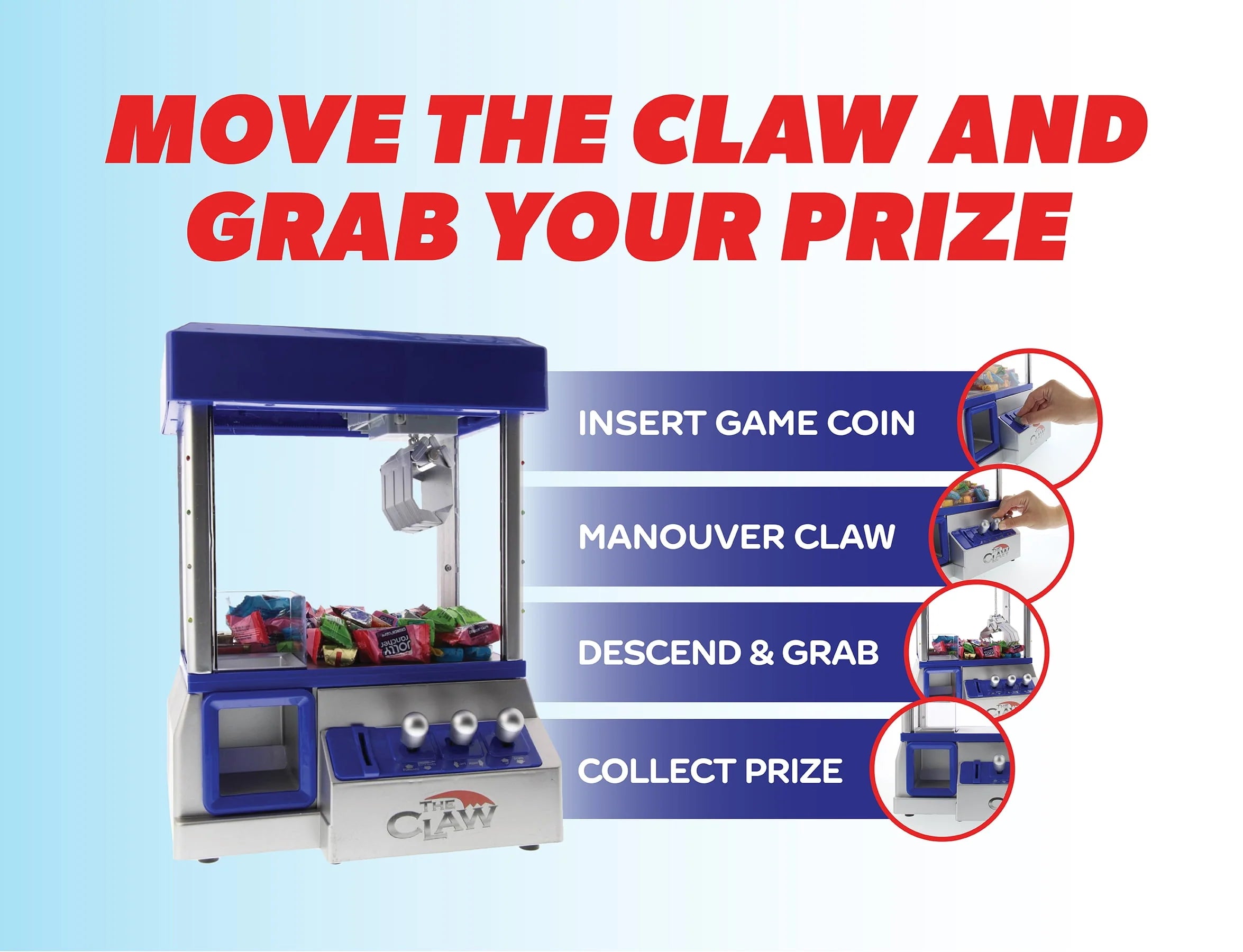 Blue Mini Claw Machine L15137