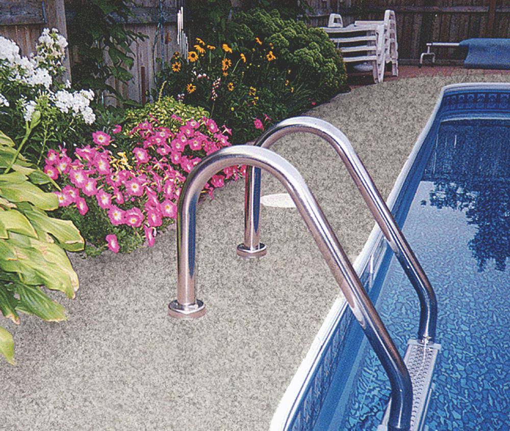 Pearl Grey/Granite Satin Anti-Skid Porch and Floor Paint (5-Gallon) E372762
