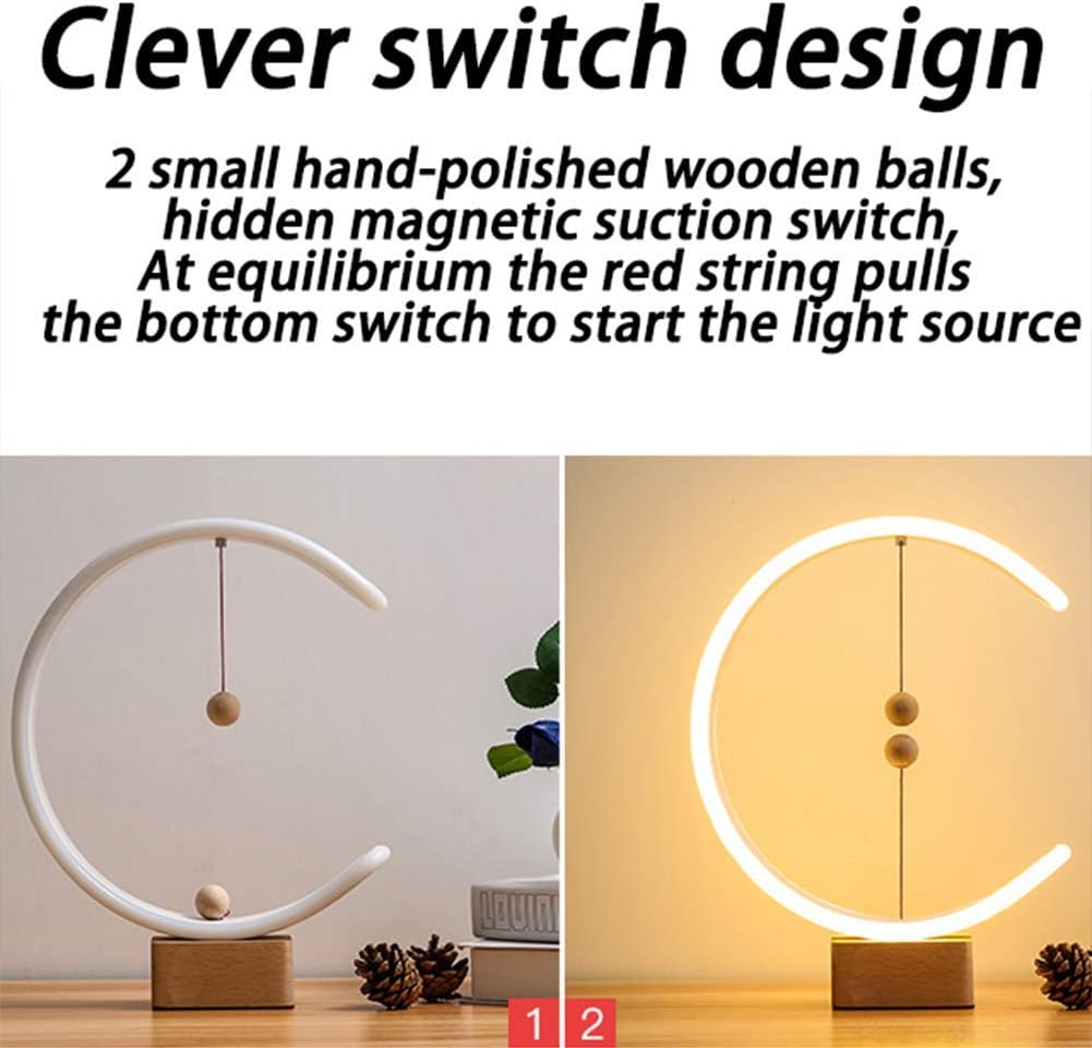 Wood LED Table Lamp J727