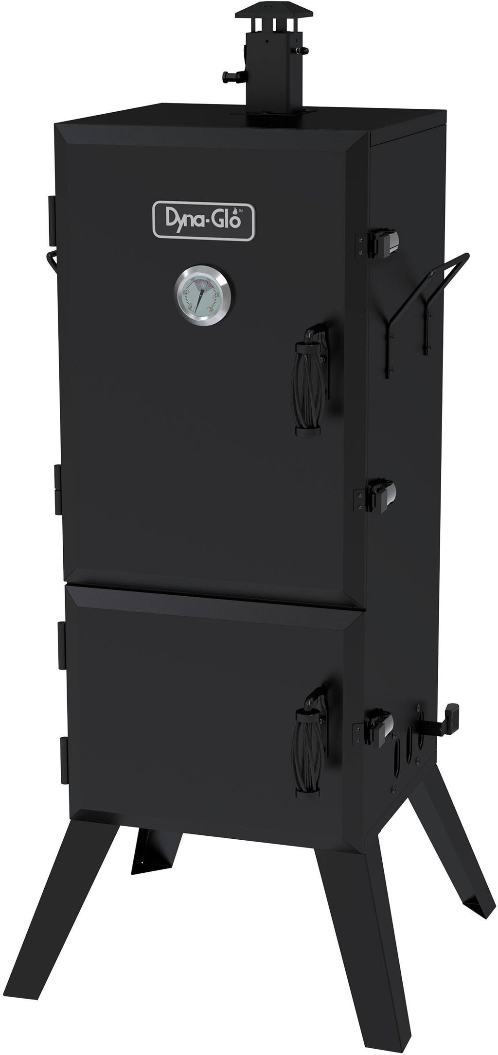 Black Vertical Charcoal Smoker K60090