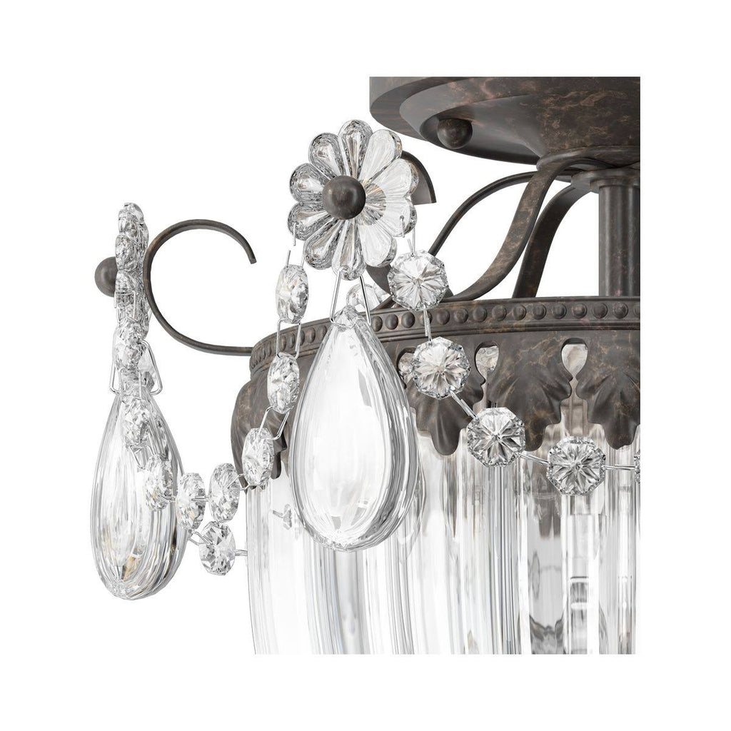 3-Light Semi Flush Mount Q9081