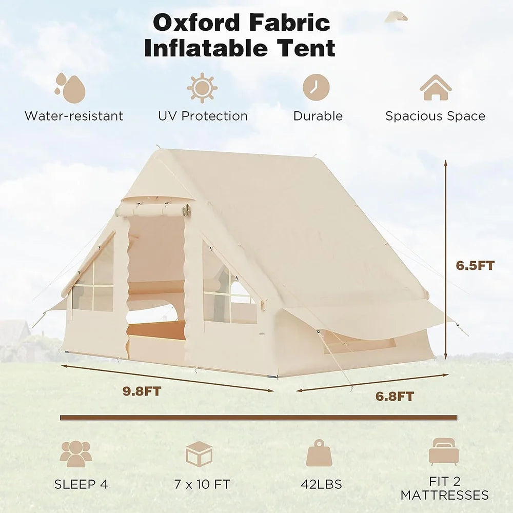 Inflatable Camping Tent with Pump Y683