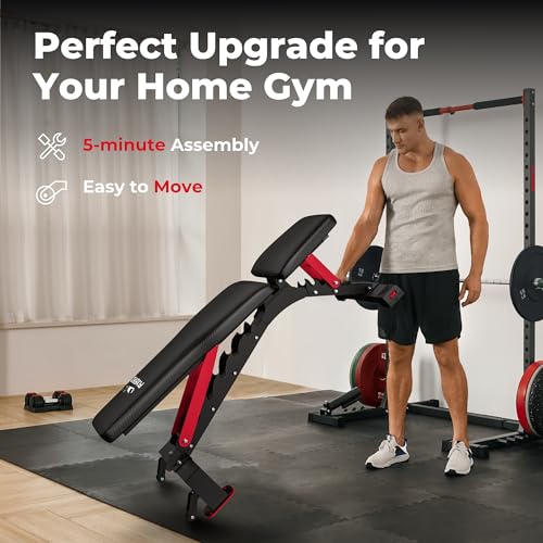 1200LBS Adjustable Weight Bench U585179