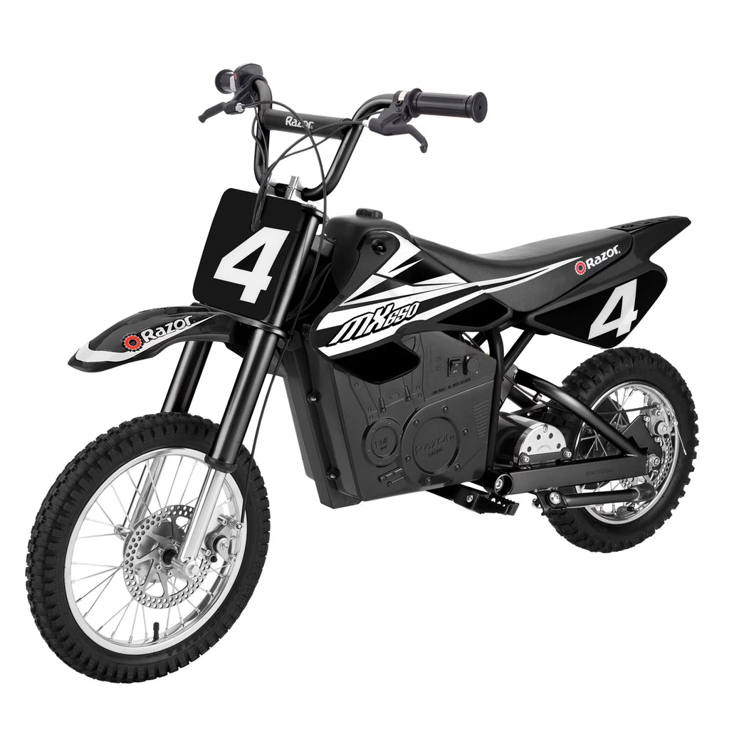 Black Electric Motocross Dirt Bike D3924