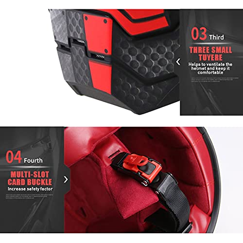 Motorcycle Helmet Full Face Flip Open Helmet DOT Certified Y749186