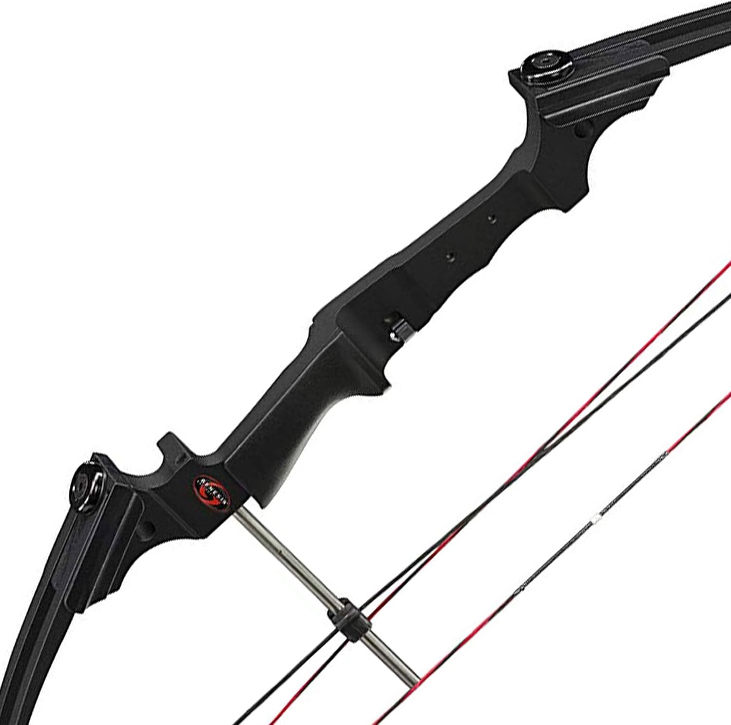 Black Compound Bow with Adjustable Draw Length 15"-30" and Adjustable Draw Weight 10-20 Pounds for Left-Handed (2 Pack) V8562