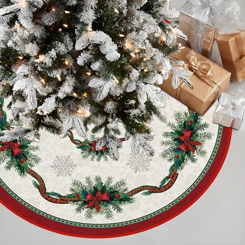 36 Inches Christmas Tree Skirt Q7535