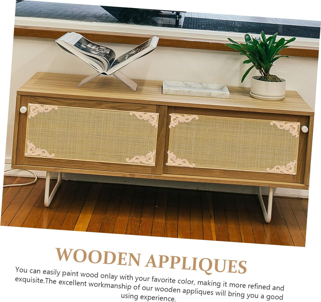 Khaki Rose Wood Carved Furniture Onlays X900060