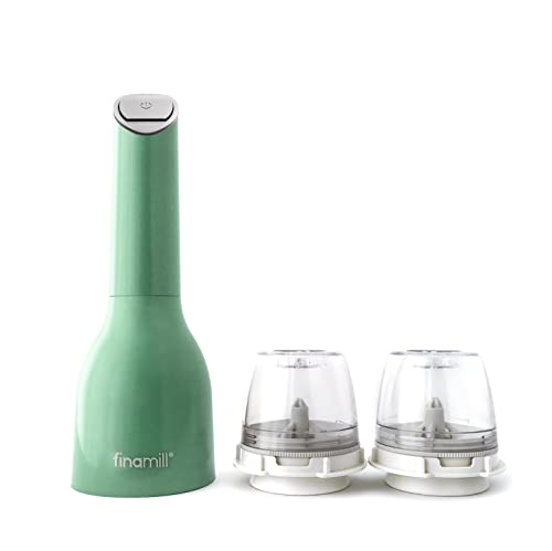 Battery-Operated Pepper Mill & Spice Grinder with Ceramic Grinding Elements O448