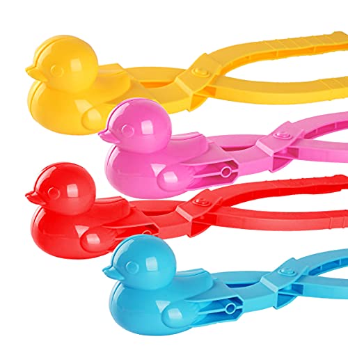 Duck Shape Snowball Maker Clip, Set of 4 T710