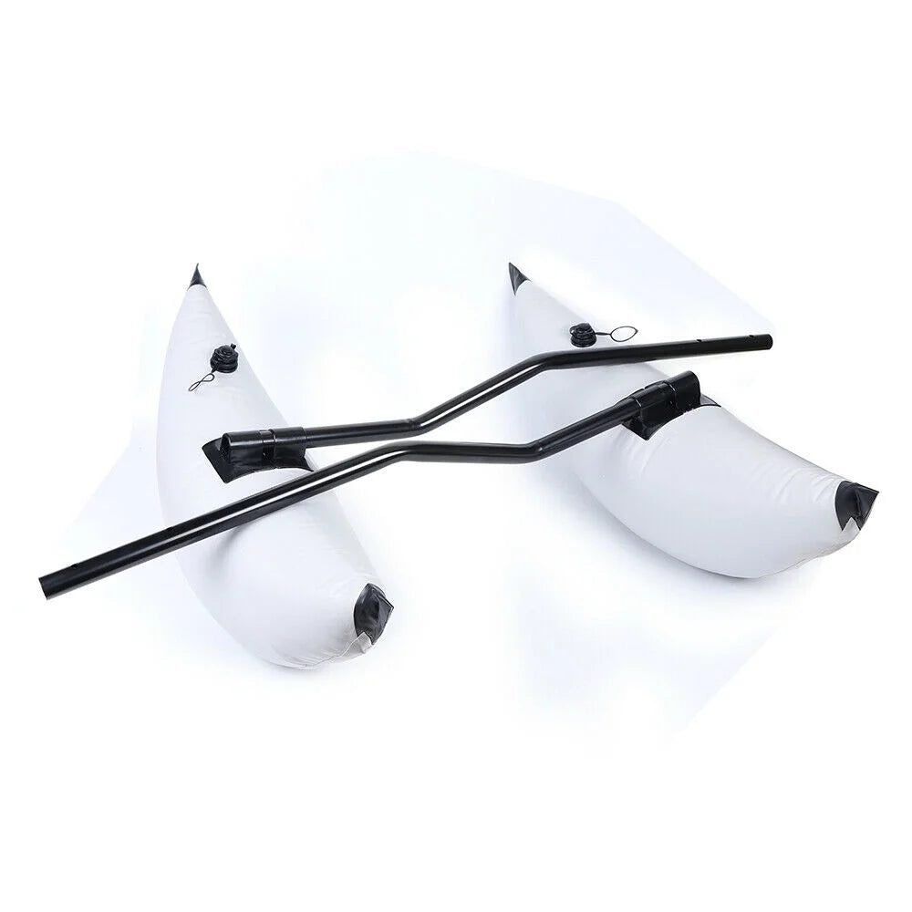 2 Pack PVC Inflatable Kayak Outrigger Stabilizer N5631