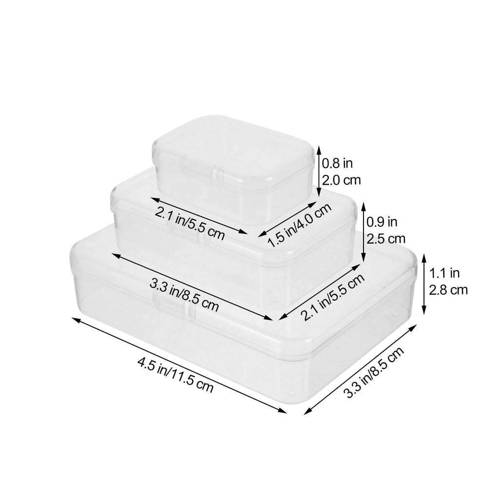 28 Pcs Plastic Storage Baskets with Lids M34982