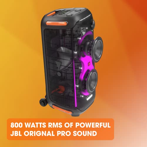 Black Party Speaker with Handle Wheels J995