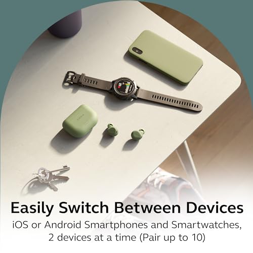 Navy Bluetooth Wireless Earbuds with Noise Cancelling C36225