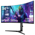 34" Ultrawide 2K Curved Gaming Monitor with 165Hz Refresh Rate, 21:9 Aspect Ratio, 3440x1440 Resolution, VA Panel C817
