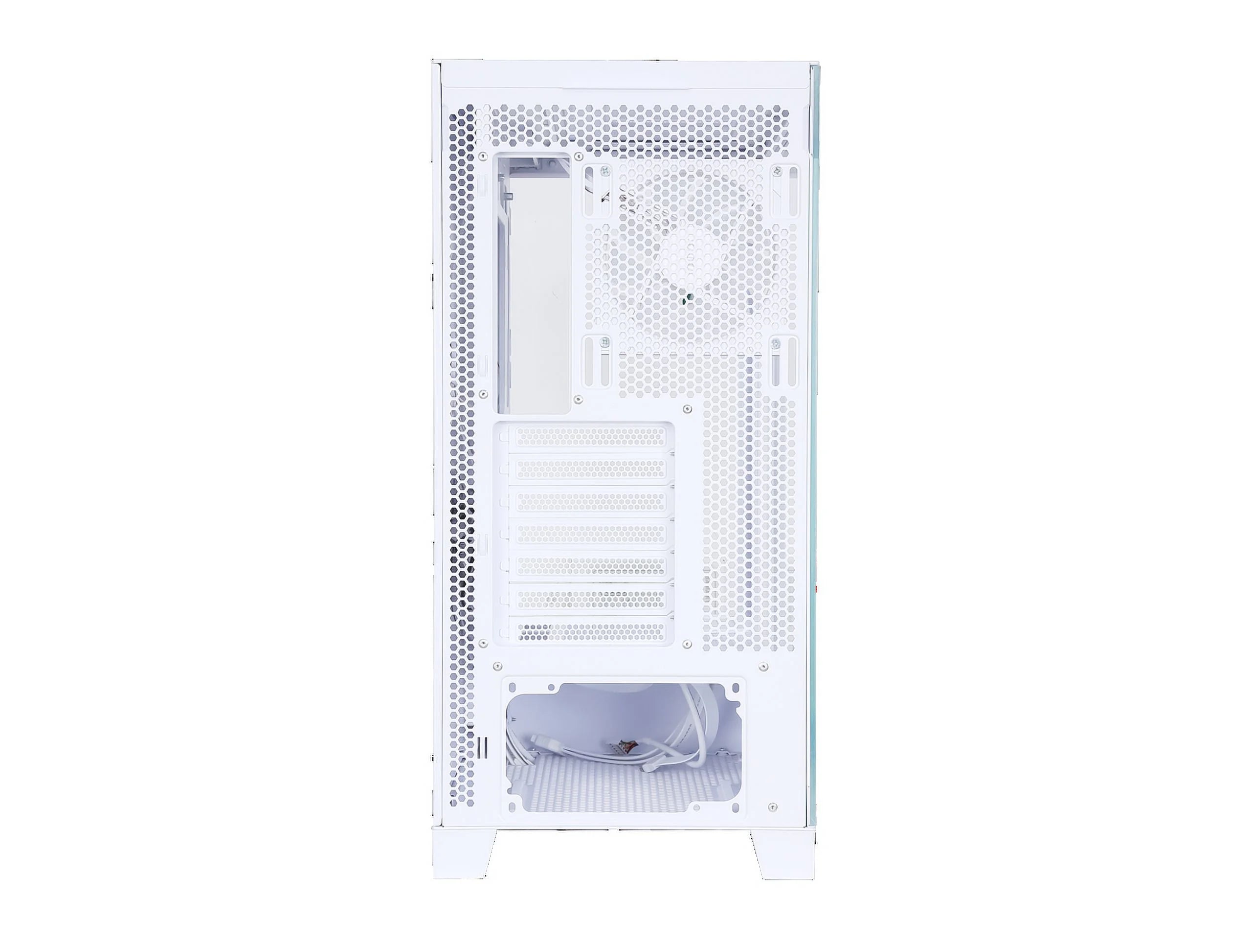 White Dual USB3.0 and Type C Tempered Glass ATX Mid Tower Computer Case with 4 x 120mm ARGB Fans C312832