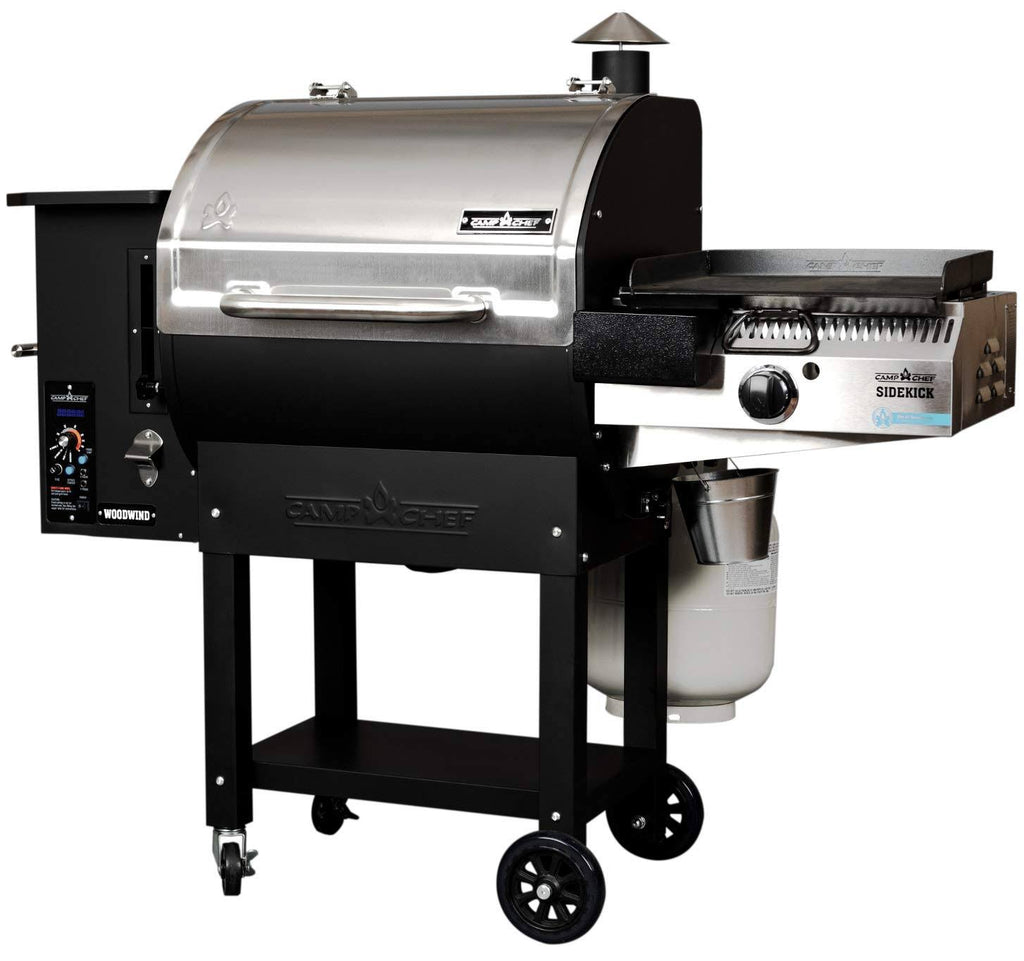 Pellet Grill with Sidekick Stove Griddle Accessory H667485