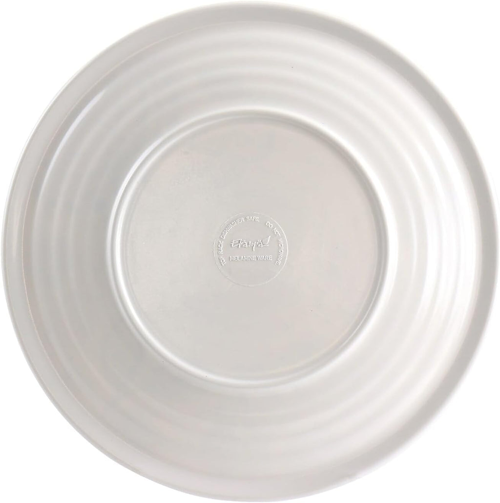 12 Piece Melamine Dinnerware Set, Multi Colored Y4653