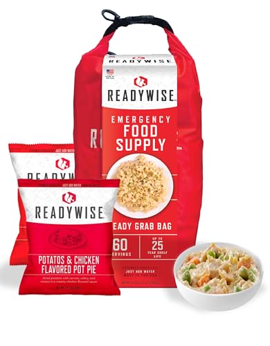 60 Servings Freeze Dried Emergency Food Supply O69806