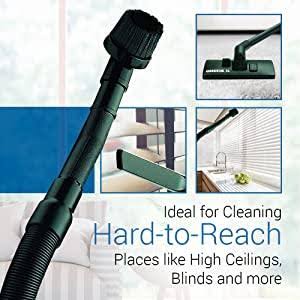 Compact Canister Vacuum Cleaner Black Q339211