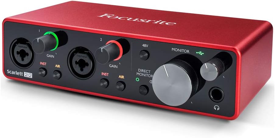 USB Audio Interface with Pop Filter & XLR-XLR Cable Bundle K87348