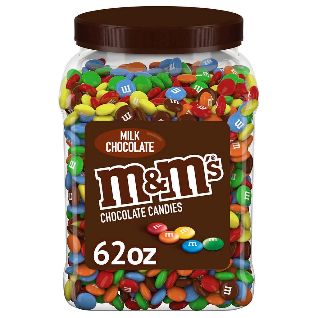 Milk Chocolate Candy, 62 oz Jar V60391